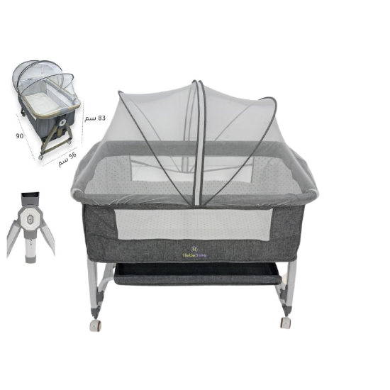 صورة مهد هالو بيبي الكلاسيكي – راحة وهدوء لطفلك الصغير